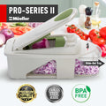 Mueller Pro-Series 10-in-1, 8 Blade Vegetable Chopper, Onion Mincer, Cutter, Dicer, Egg Slicer with Container, French Fry Cutter Potatoe Slicer, Home Essentials & Kitchen Gadgets, Salad Chopper