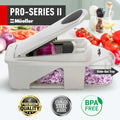 Mueller Pro-Series 10-in-1, 8 Blade Vegetable Chopper, Onion Mincer, Cutter, Dicer, Egg Slicer with Container, French Fry Cutter Potatoe Slicer, Home Essentials & Kitchen Gadgets, Salad Chopper